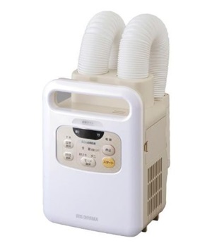 アイリスオーヤマふとん乾燥機KFK-W1-WPとFK-W1の違いを解説